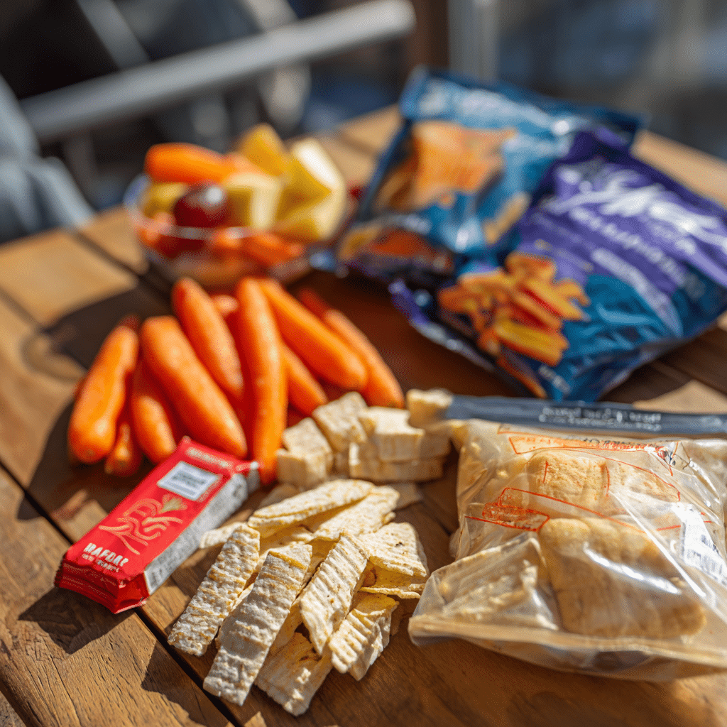 Healthy snacks found at Walmart