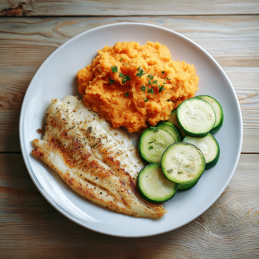 bland dinner plate for sensitive stomach