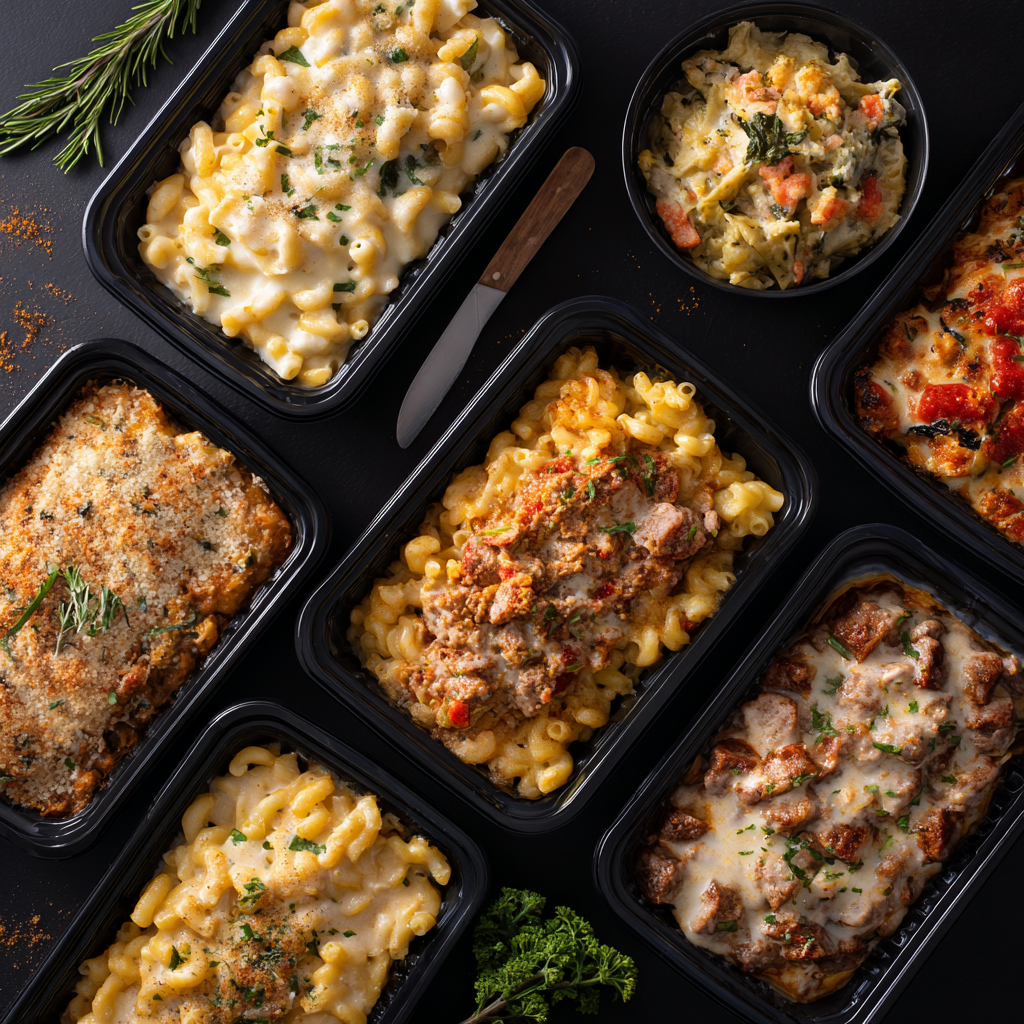 devour meals pasta and meat entrees in trays