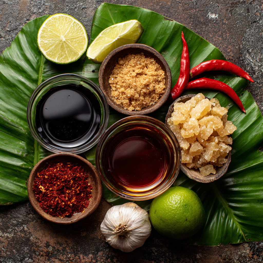 Thai sauce ingredients