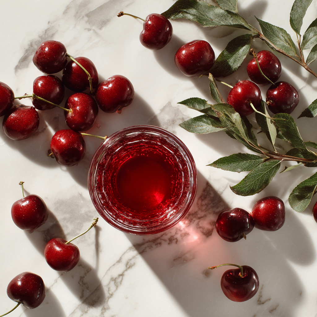 tart cherry juice for gout recipe card image