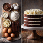 Hershey cakes ingredients and final cake