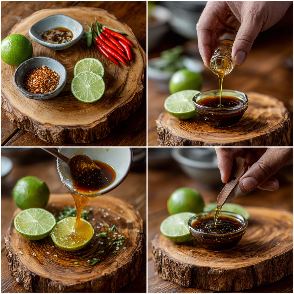 Thai sauce recipe card visual