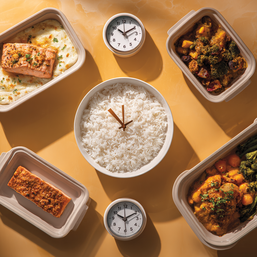 devour meal recipe card with instructions and nutrition