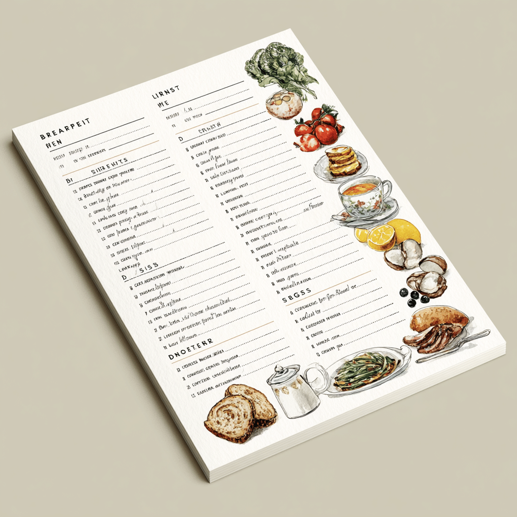 printable 7-day weight loss meal plan for beginners