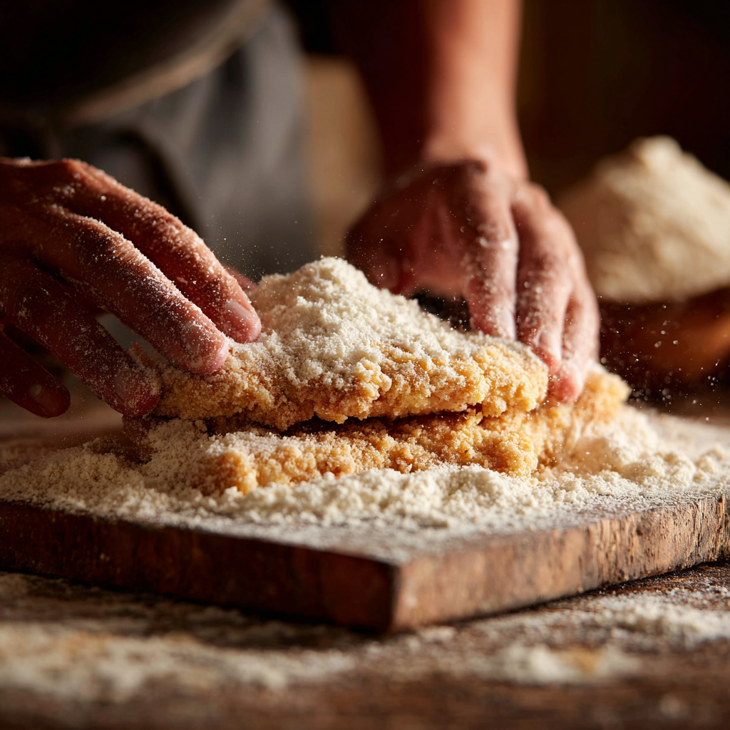 breading chicken for church’s chicken recipe