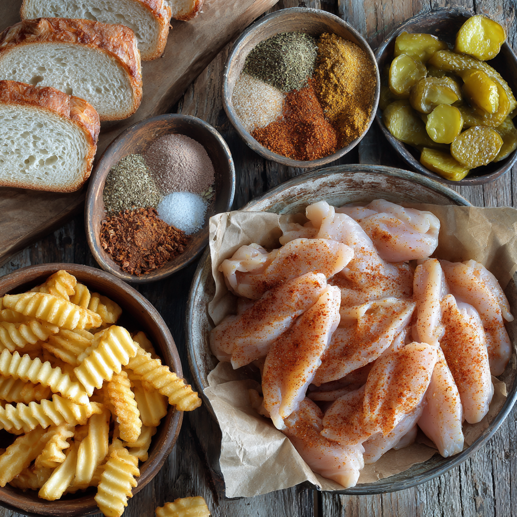 ingredients for dave's hot chicken